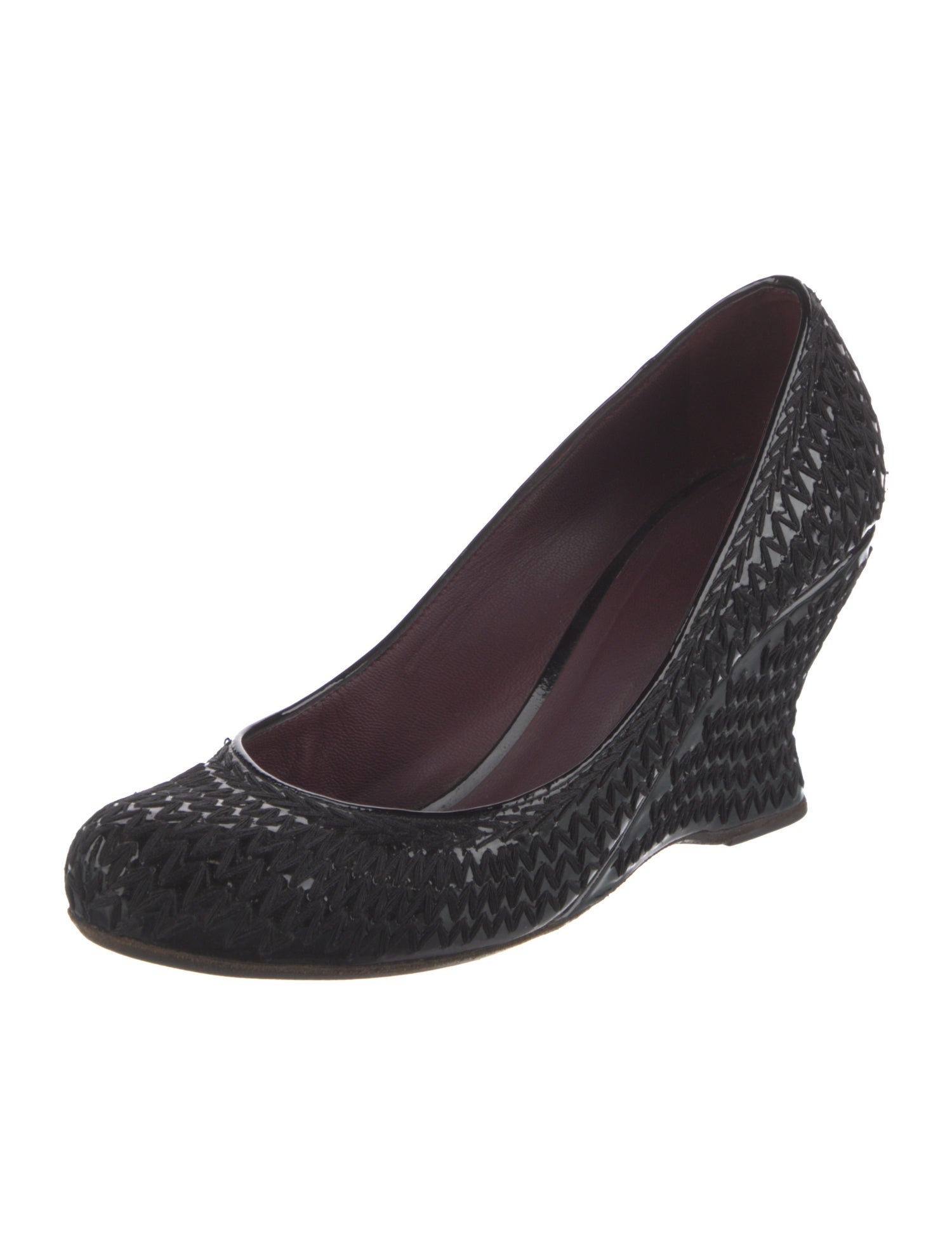 Bottega Veneta Comet Patent Leather Pumps