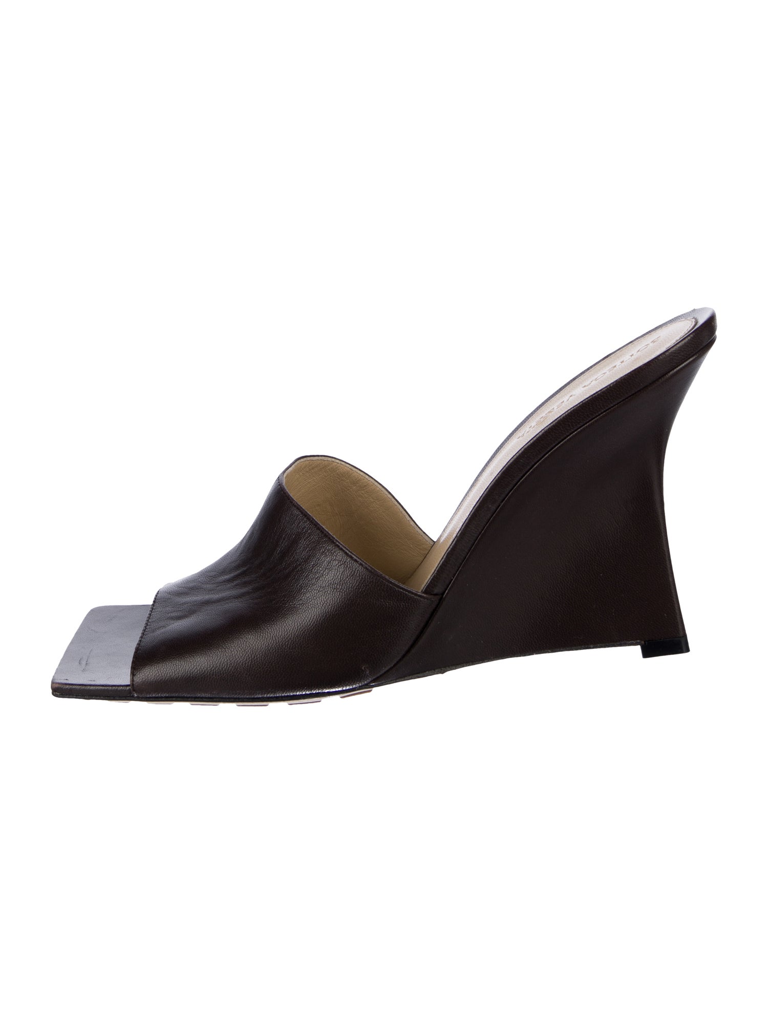 Bottega Veneta Leather Slides