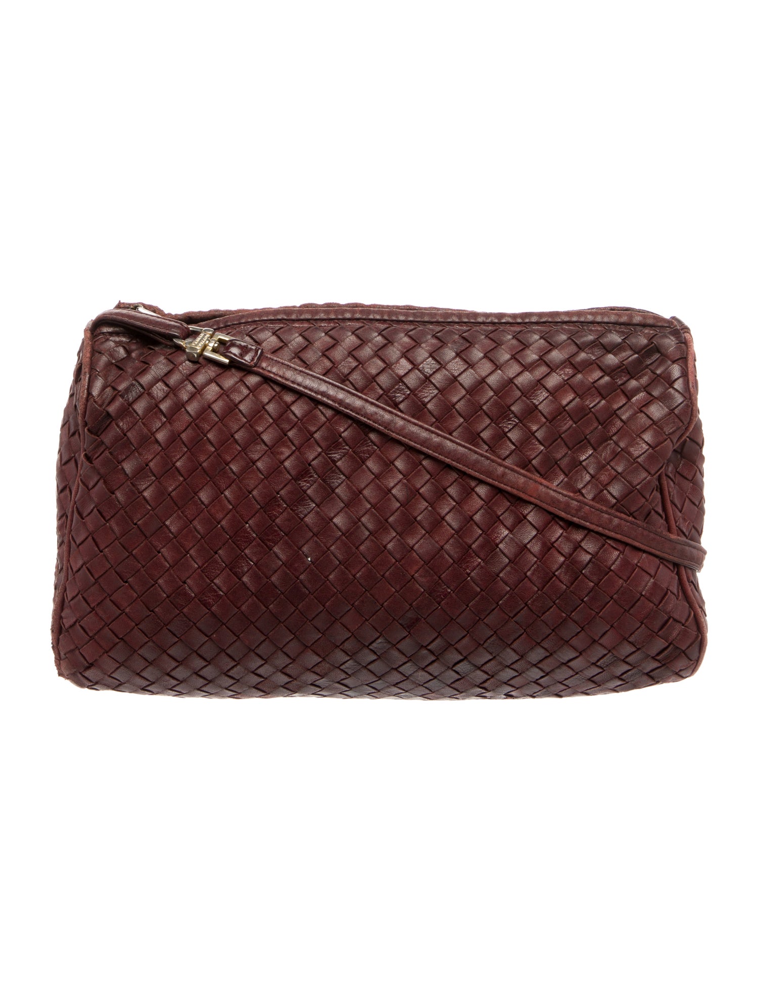Bottega Veneta Intrecciato Crossbody Bag Vintage