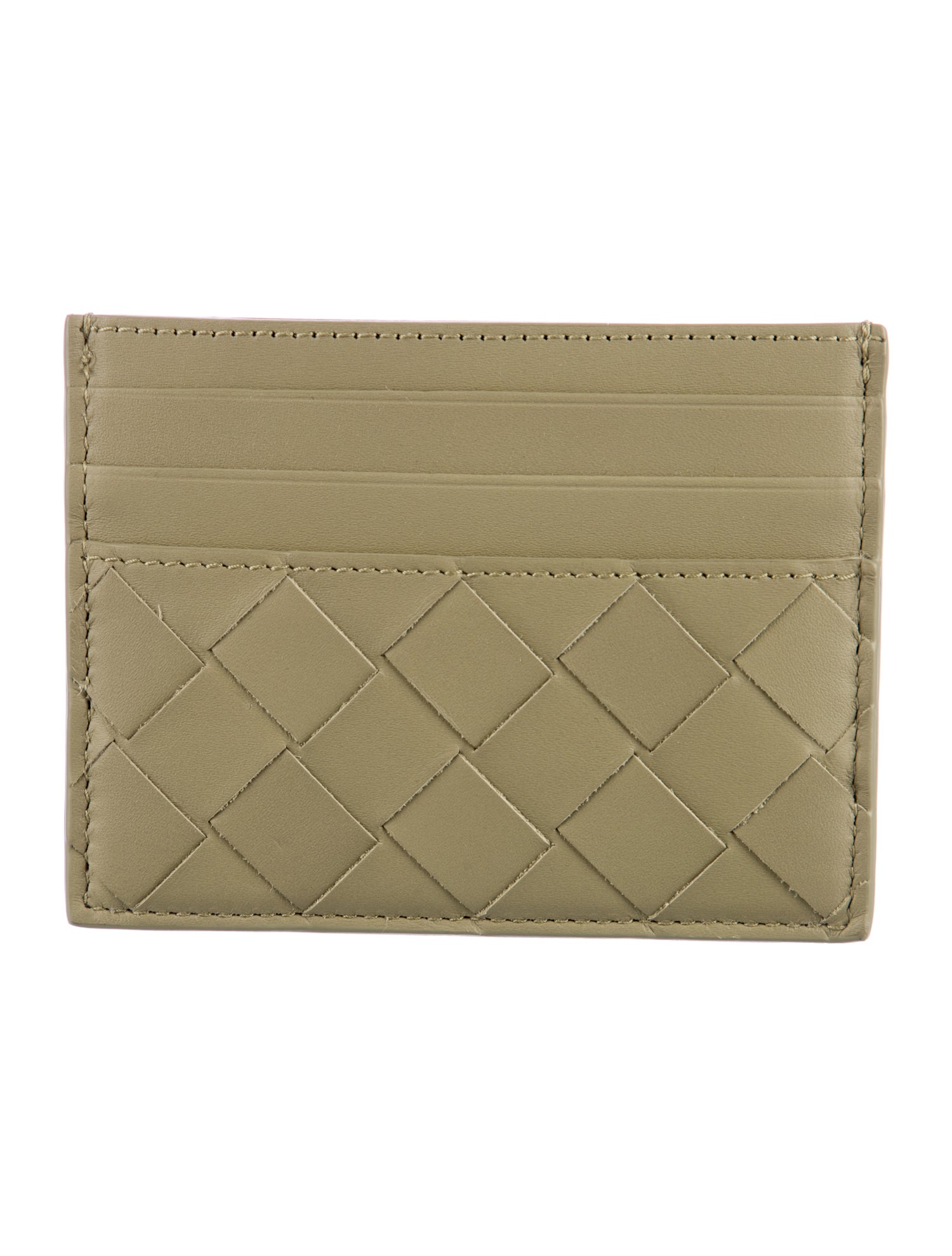 Bottega Veneta Intrecciato Card Case Intrecciato Weave Wallet