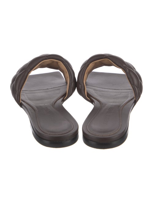 Bottega Veneta Lido Quilted Pattern Slides