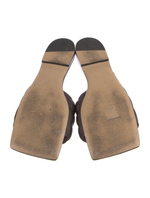 Bottega Veneta Lido Quilted Pattern Slides