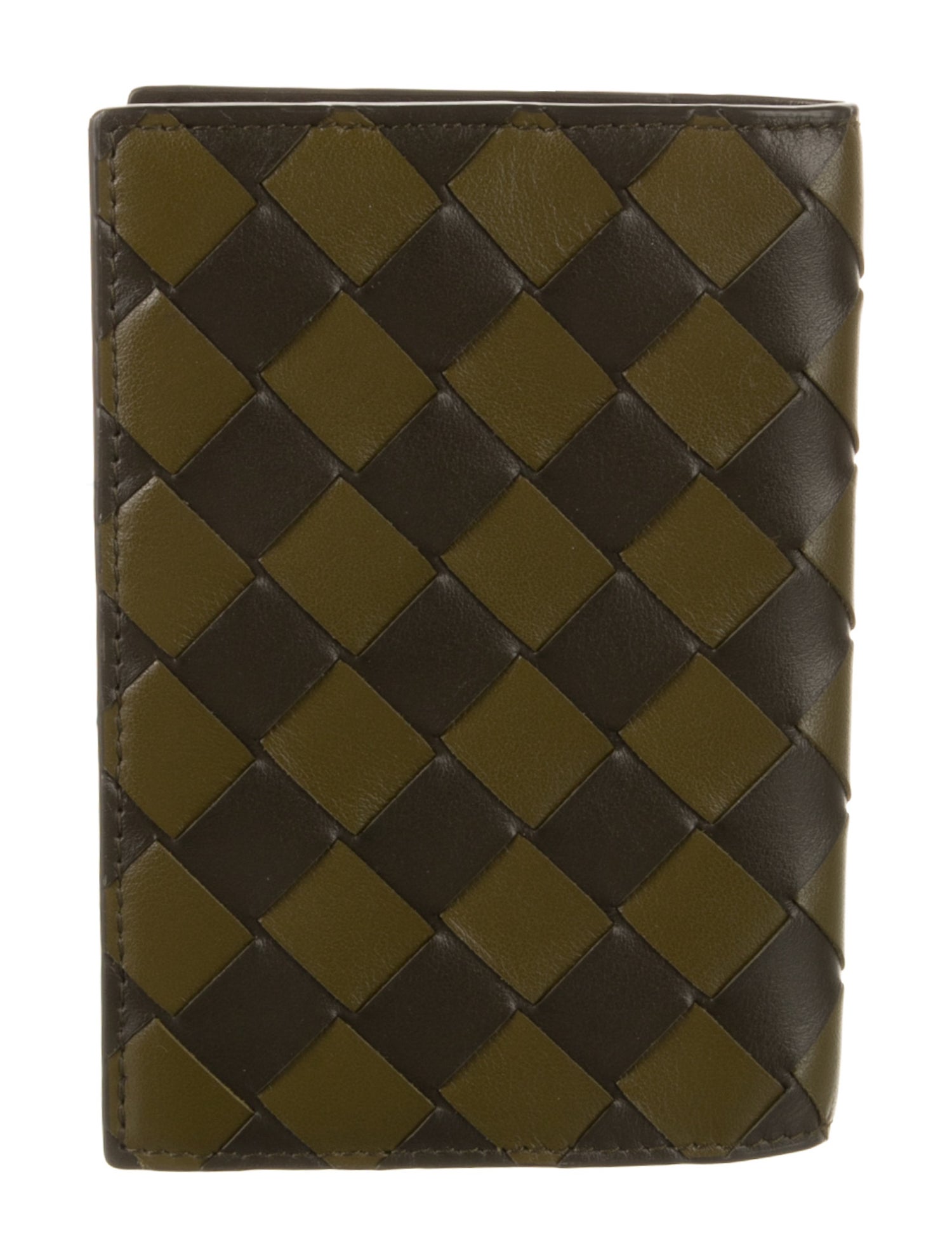 Bottega Veneta Intrecciato Weave Passport Holder