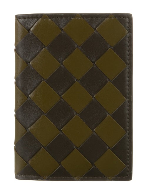 Bottega Veneta Intrecciato Weave Leather Wallet