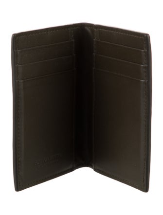 Bottega Veneta Intrecciato Weave Leather Wallet