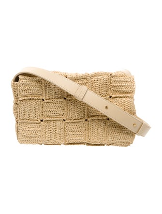 Bottega Veneta Raffia Cassette