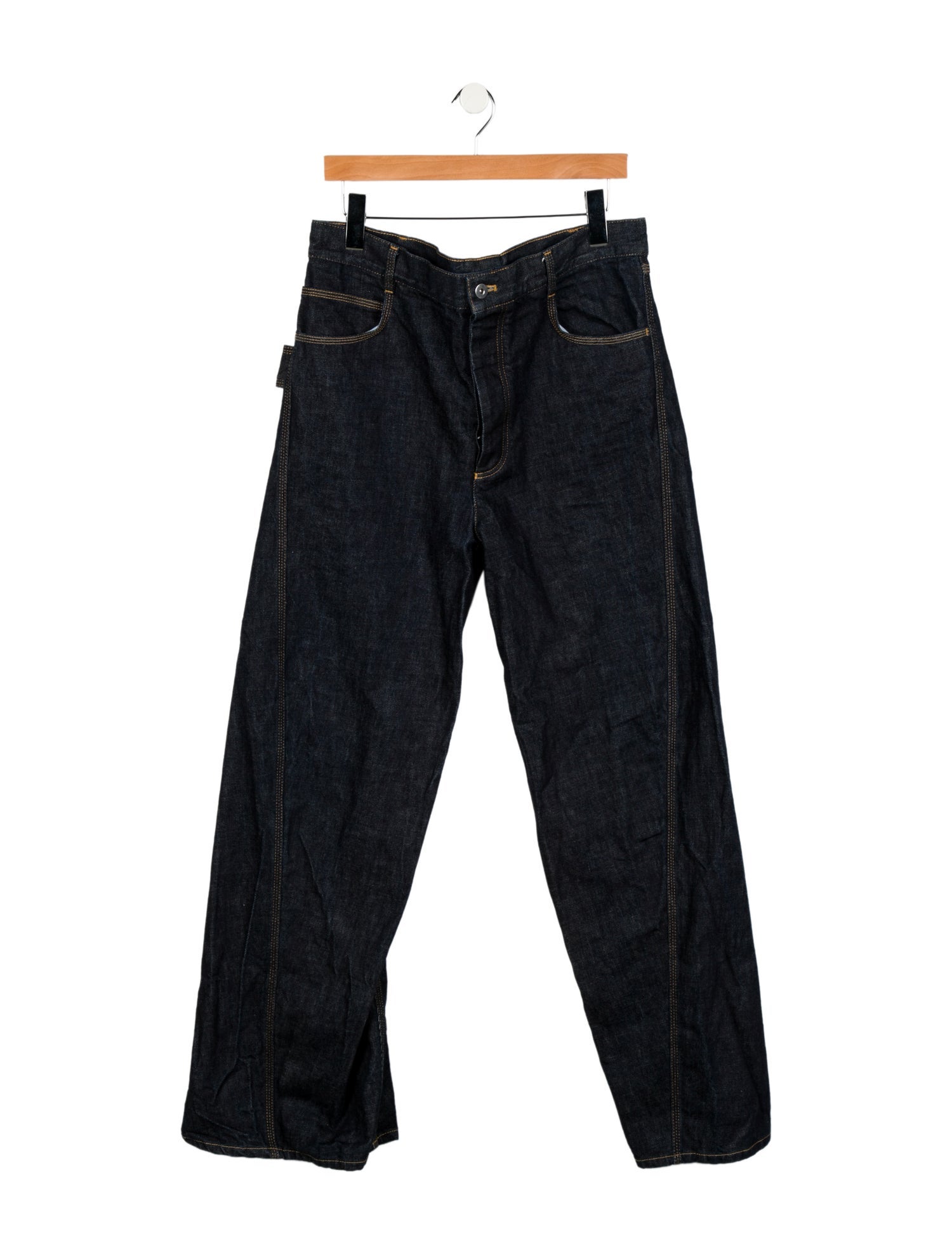 Bottega Veneta High-Rise Wide Leg Jeans