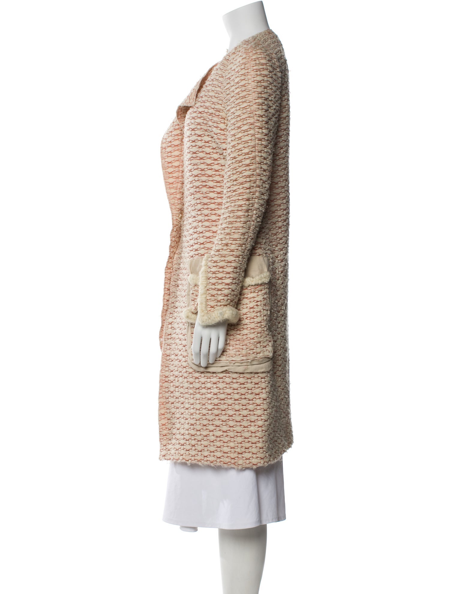 Bottega Veneta Wool Printed Coat