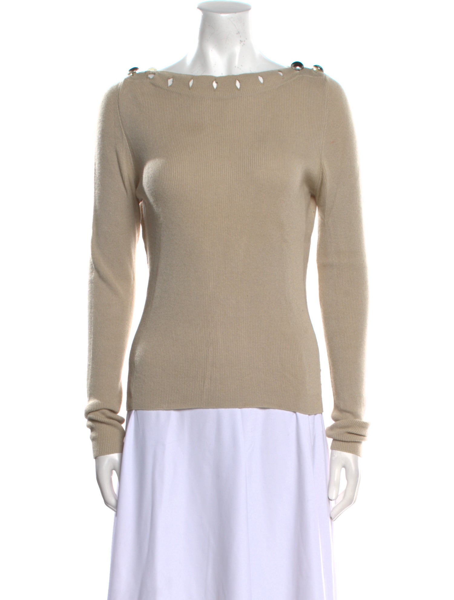 Bottega Veneta Bateau Neckline Sweater
