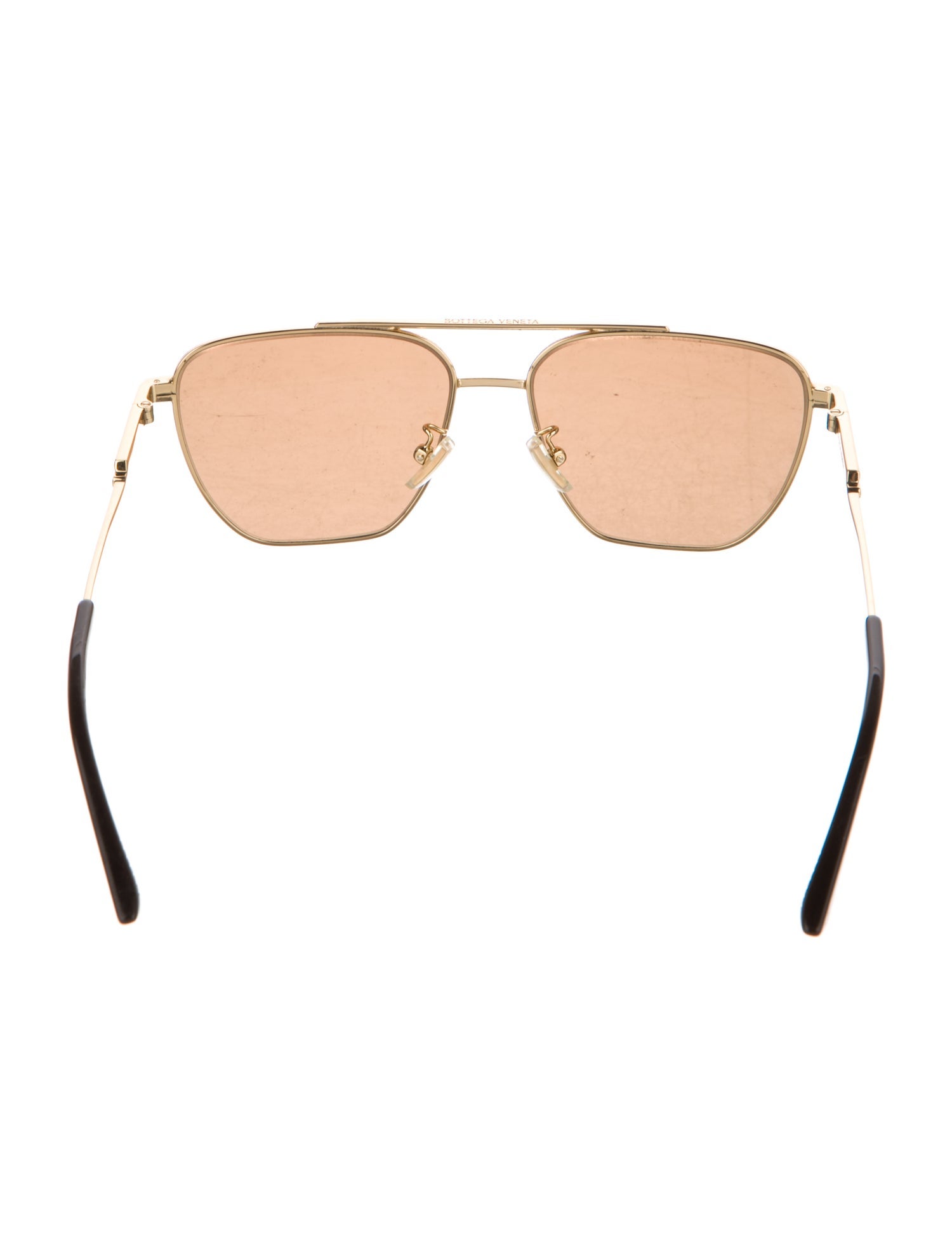 Bottega Veneta Aviator Tinted Sunglasses