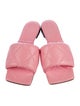 Bottega Veneta Quilted Pattern Leather Slides