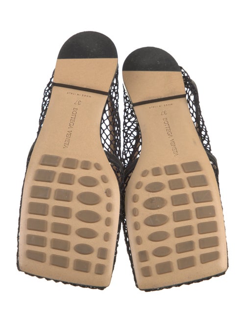 Bottega Veneta Mesh Chain-Link Accents Flats