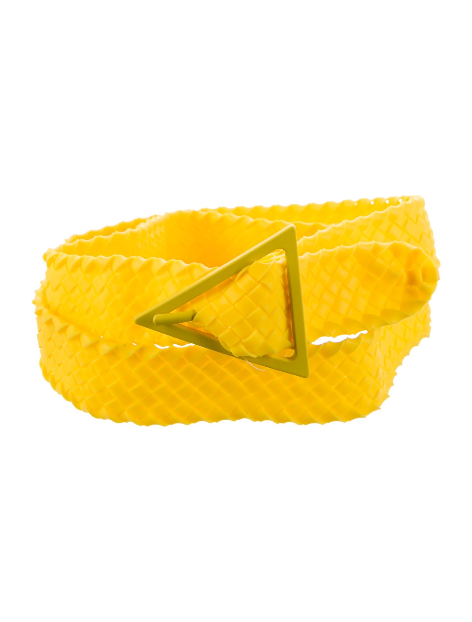 Bottega Veneta Rubber Belt