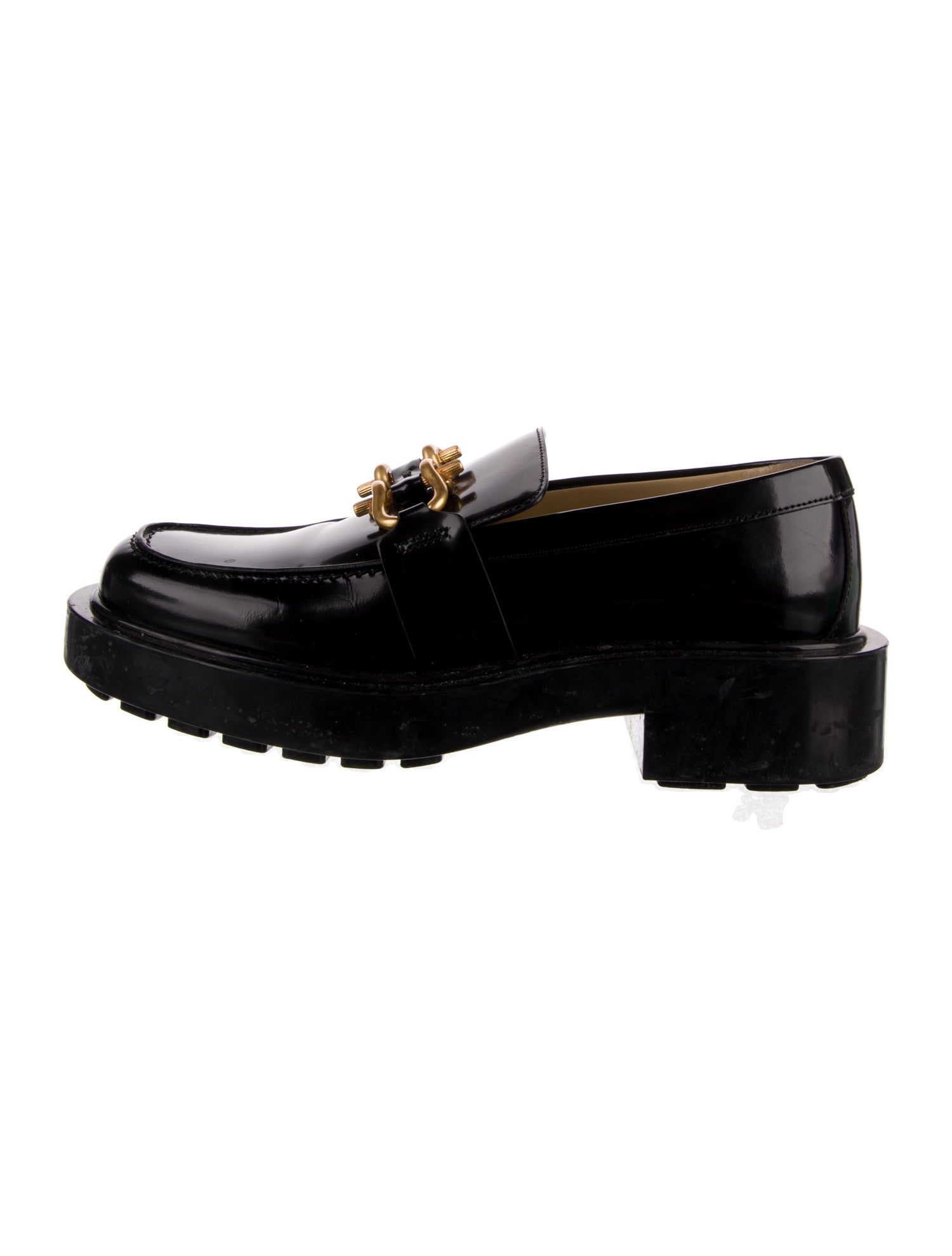 Bottega Veneta Monsieur Patent Leather Loafers