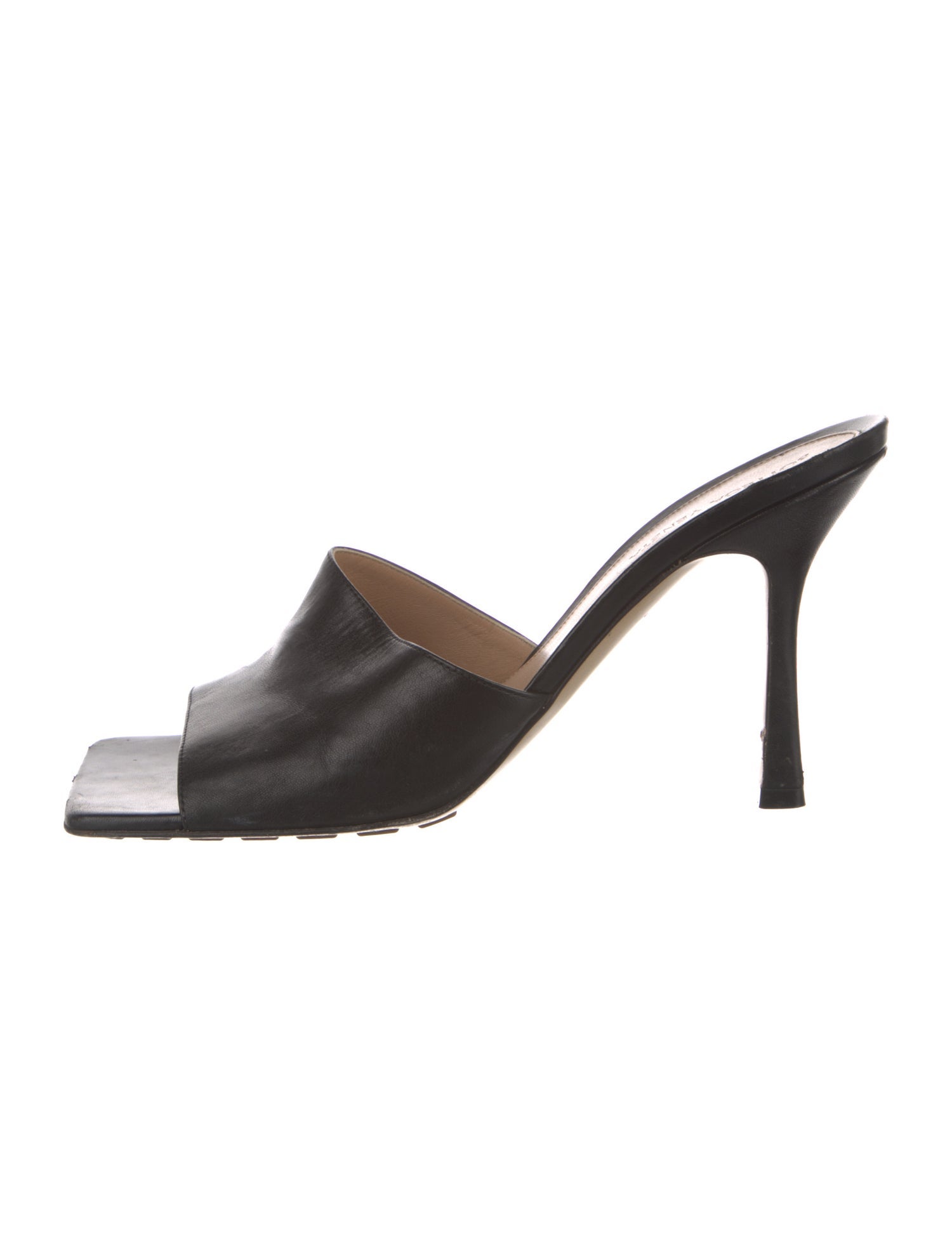 Bottega Veneta Leather Slides