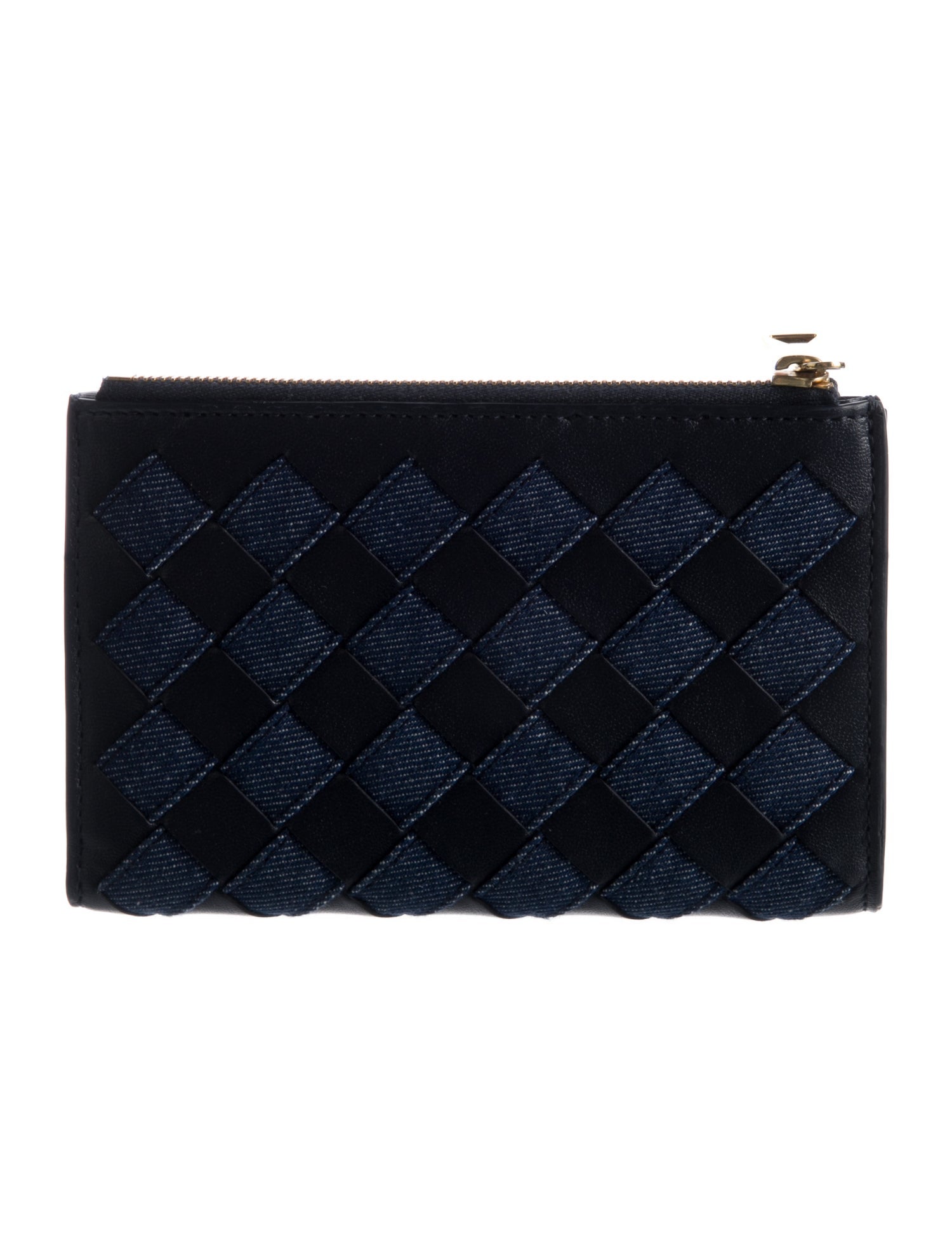 Bottega Veneta Intrecciato Weave Leather Wallet