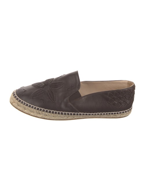 Bottega Veneta Intrecciato Weave Leather Espadrilles