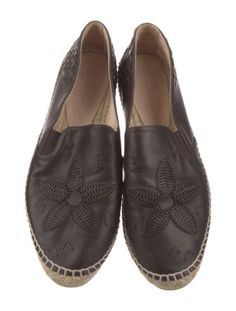 Bottega Veneta Intrecciato Weave Leather Espadrilles