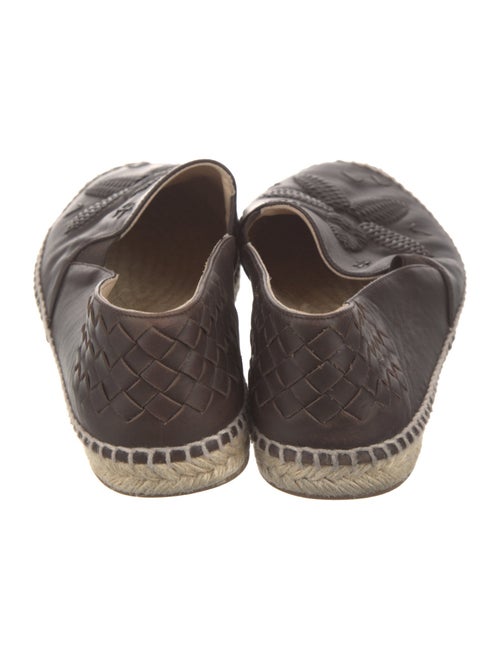 Bottega Veneta Intrecciato Weave Leather Espadrilles