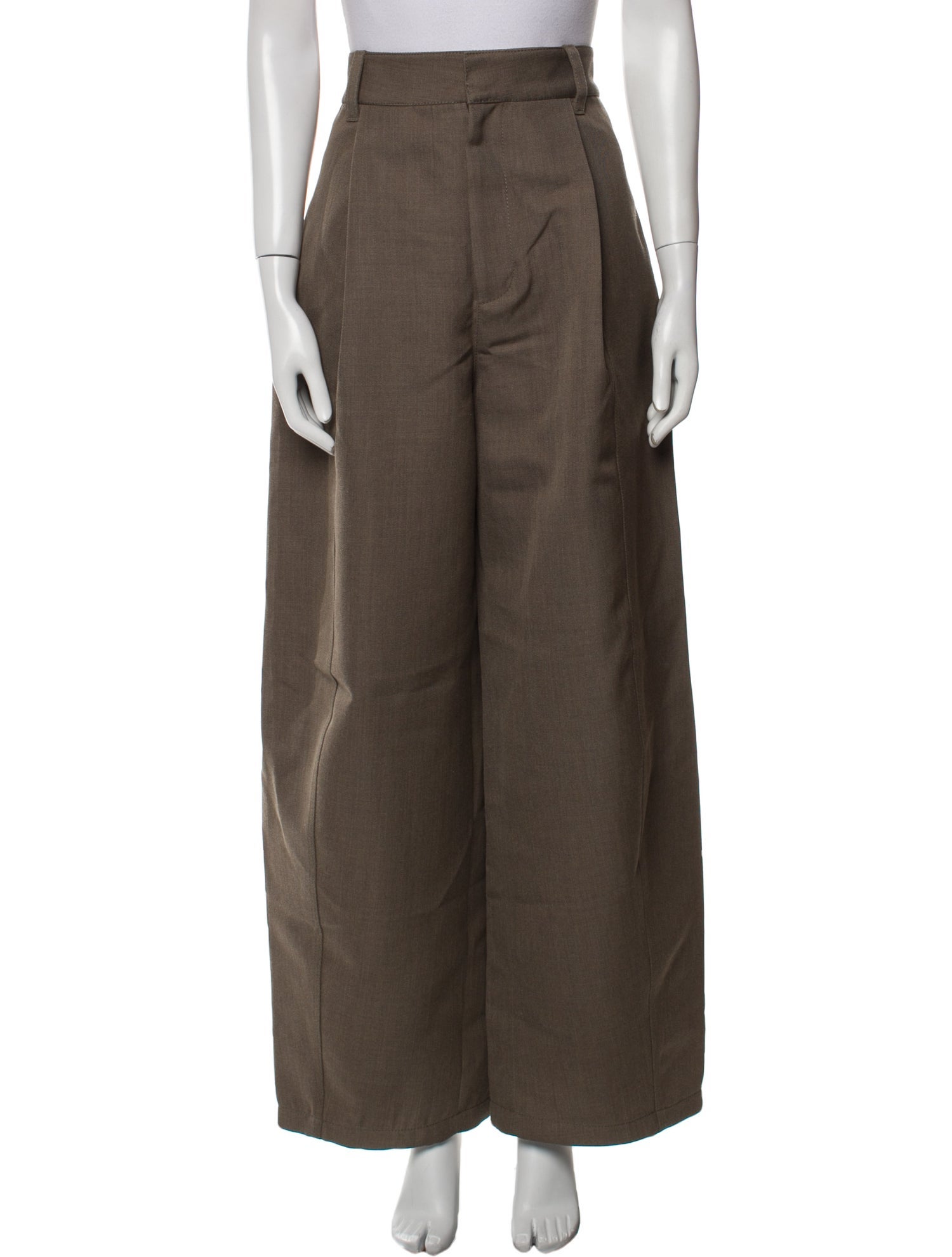 Bottega Veneta Wool Wide Leg Pants