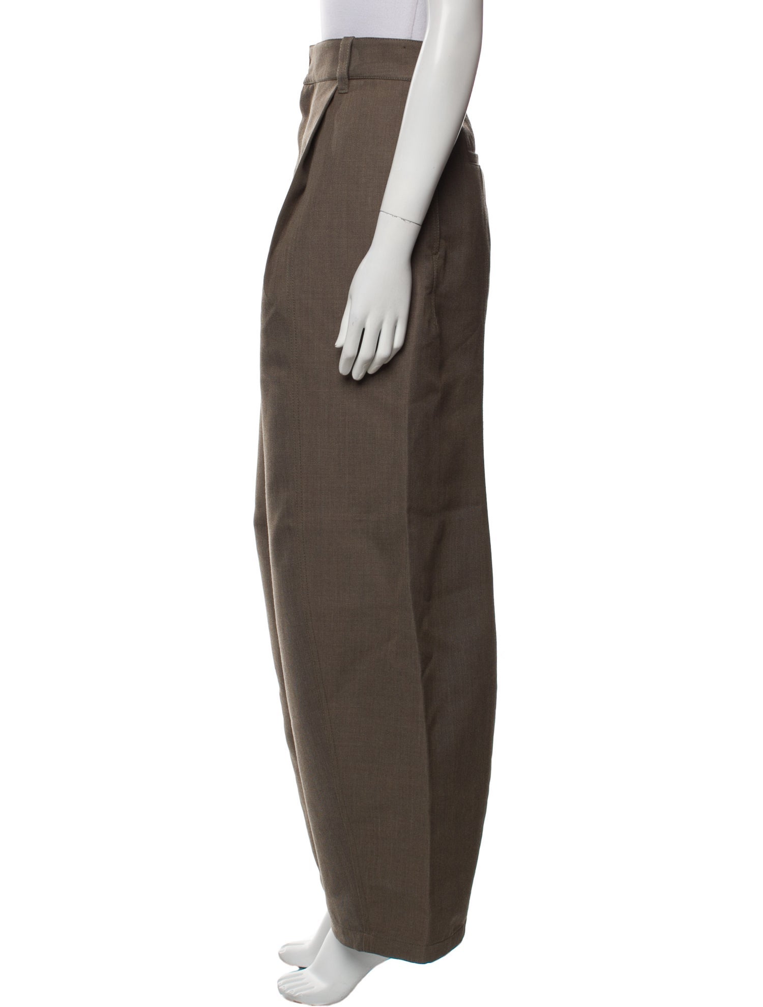 Bottega Veneta Wool Wide Leg Pants