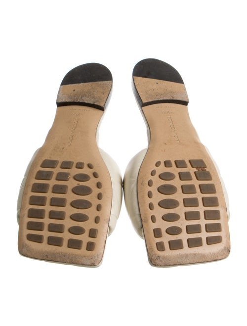 Bottega Veneta Quilted Pattern Leather Slides