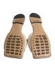 Bottega Veneta Quilted Pattern Leather Slides