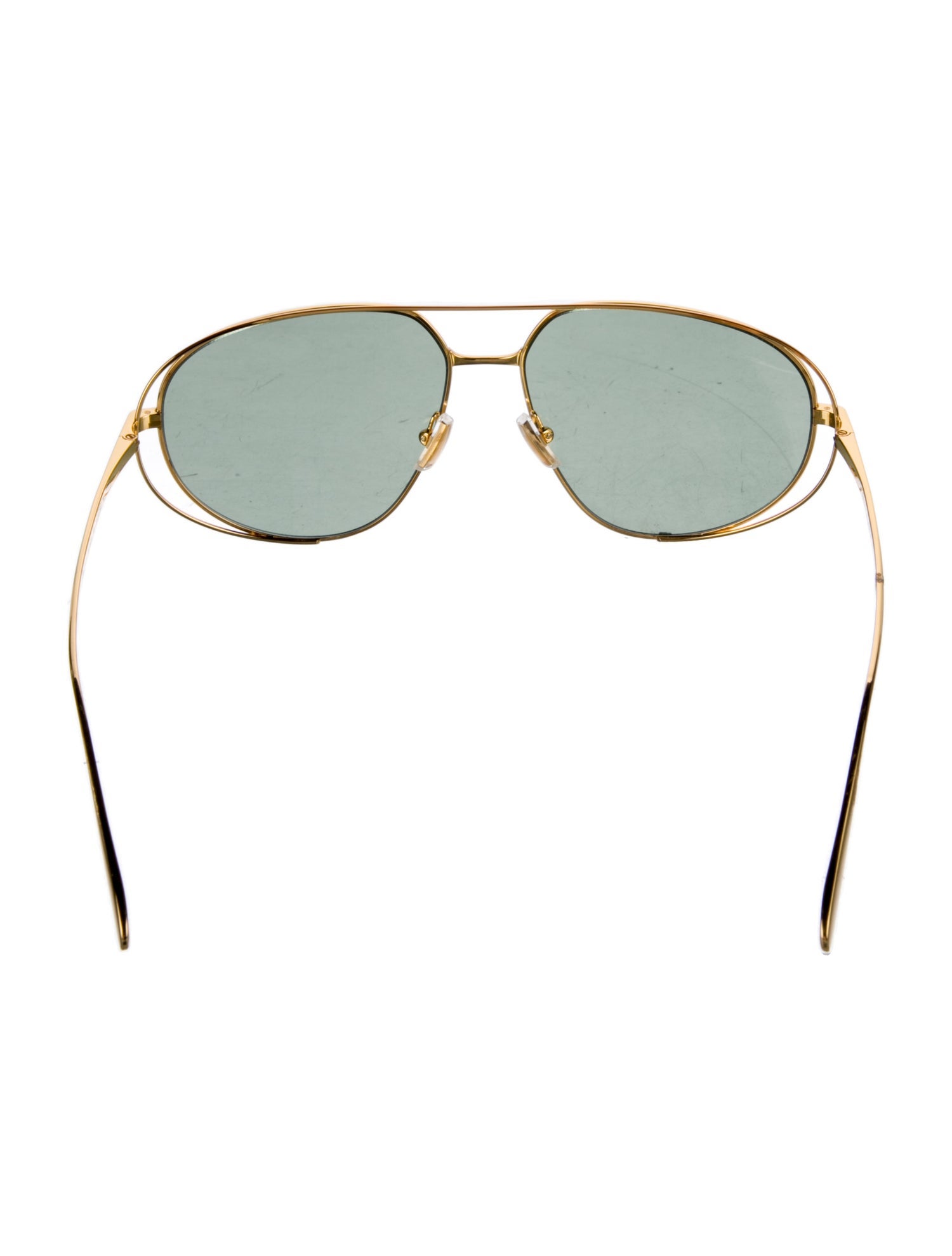 Bottega Veneta Aviator Tinted Sunglasses