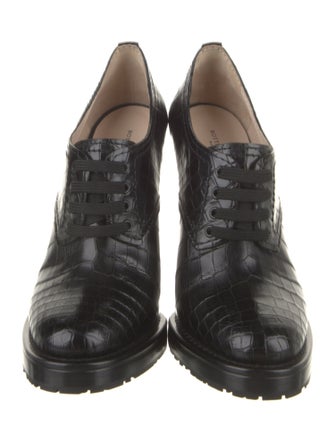 Bottega Veneta Leather Lace-Up Boots