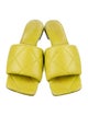 Bottega Veneta Quilted Pattern Leather Slides