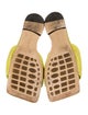 Bottega Veneta Quilted Pattern Leather Slides