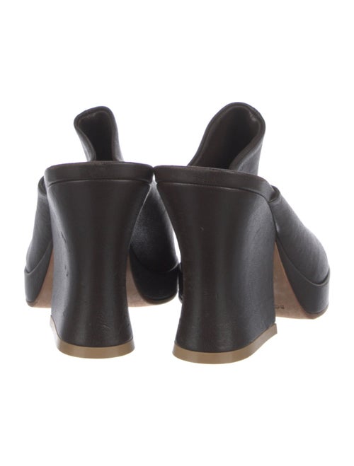 Bottega Veneta Leather Slides