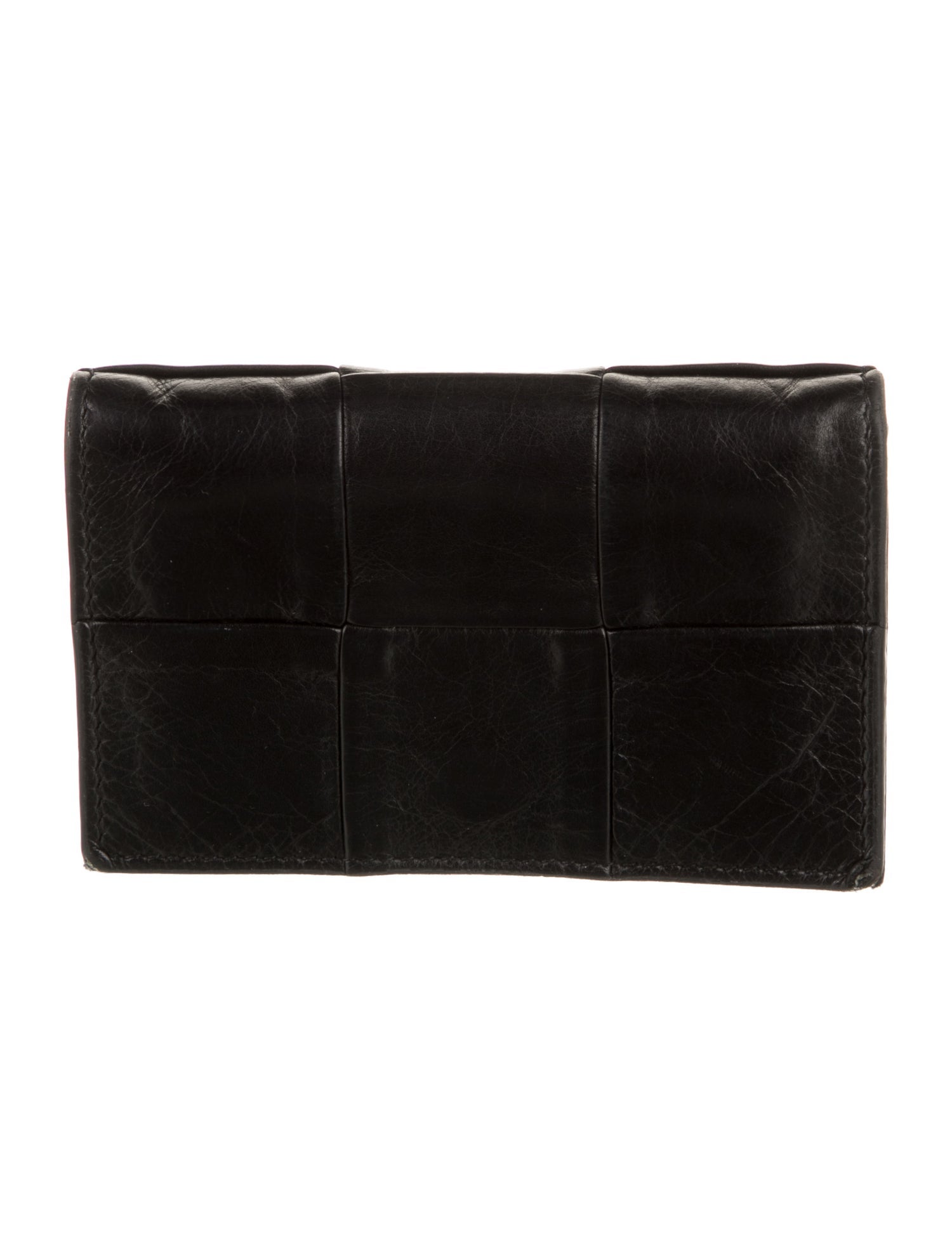Bottega Veneta Intrecciato Weave Leather Wallet