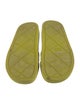 Bottega Veneta Quilted Pattern Rubber Slides