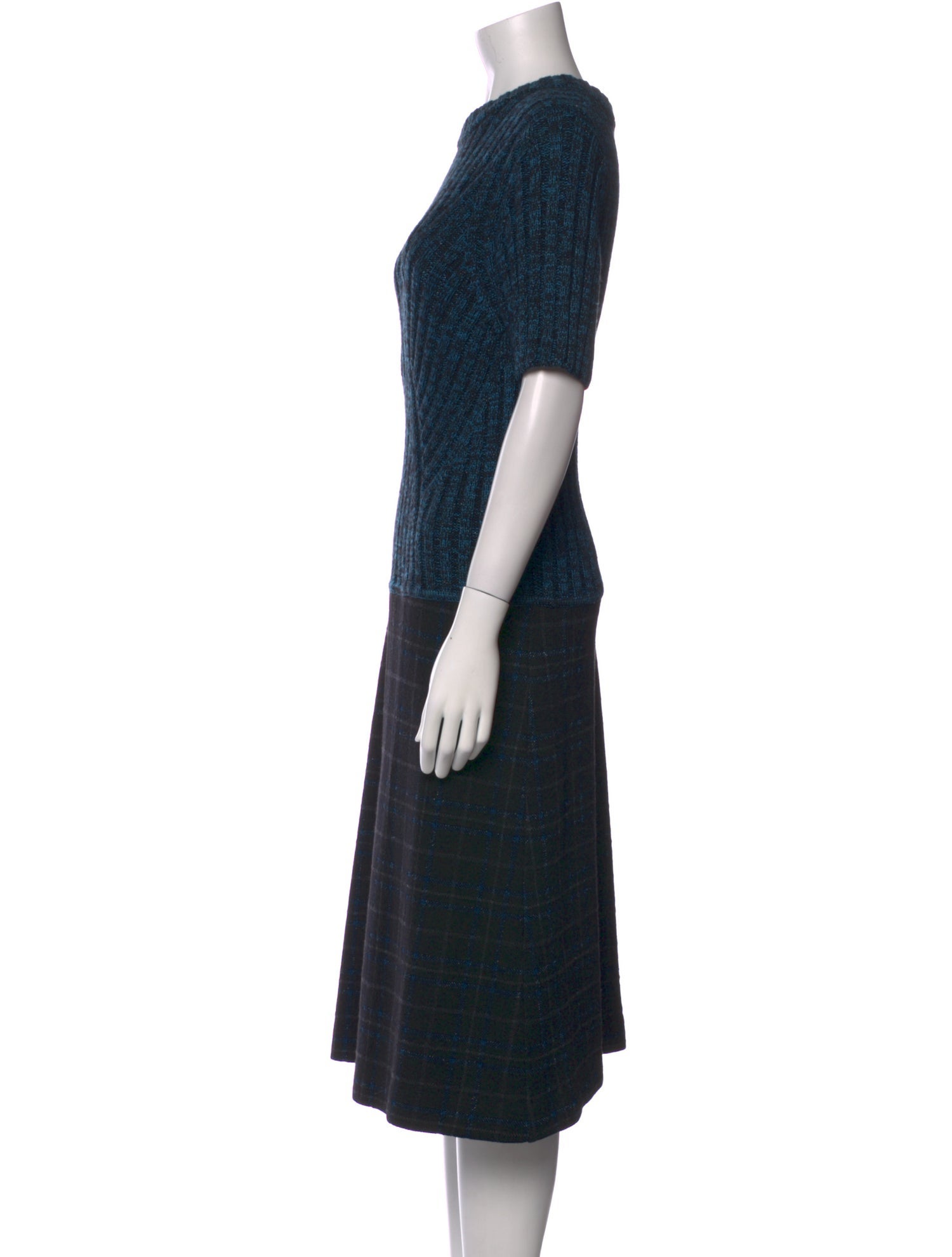 Bottega Veneta Wool Midi Length Dress