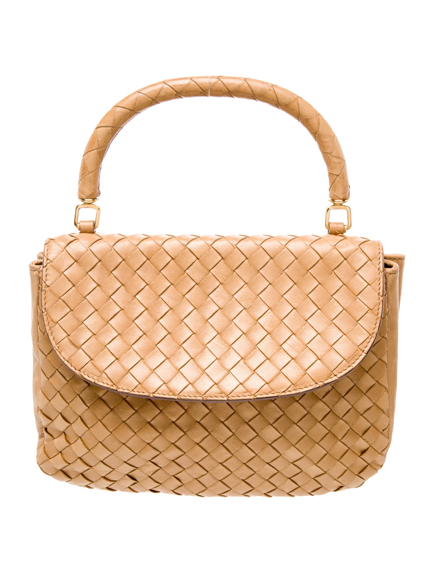 Bottega Veneta Intrecciato Top Handle Bag Vintage