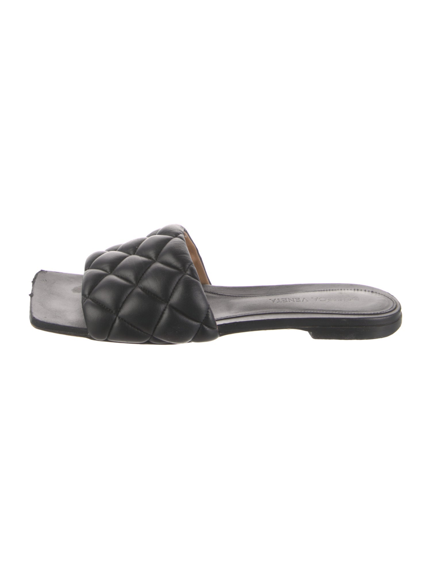 Bottega Veneta Leather Slides