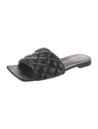 Bottega Veneta Leather Slides