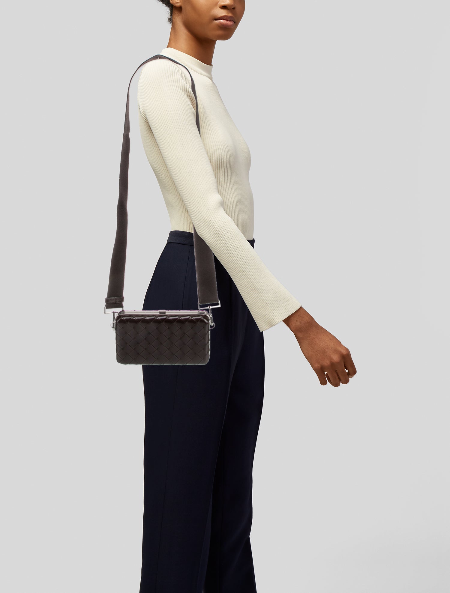 Bottega Veneta Intrecciato Crossbody Bag