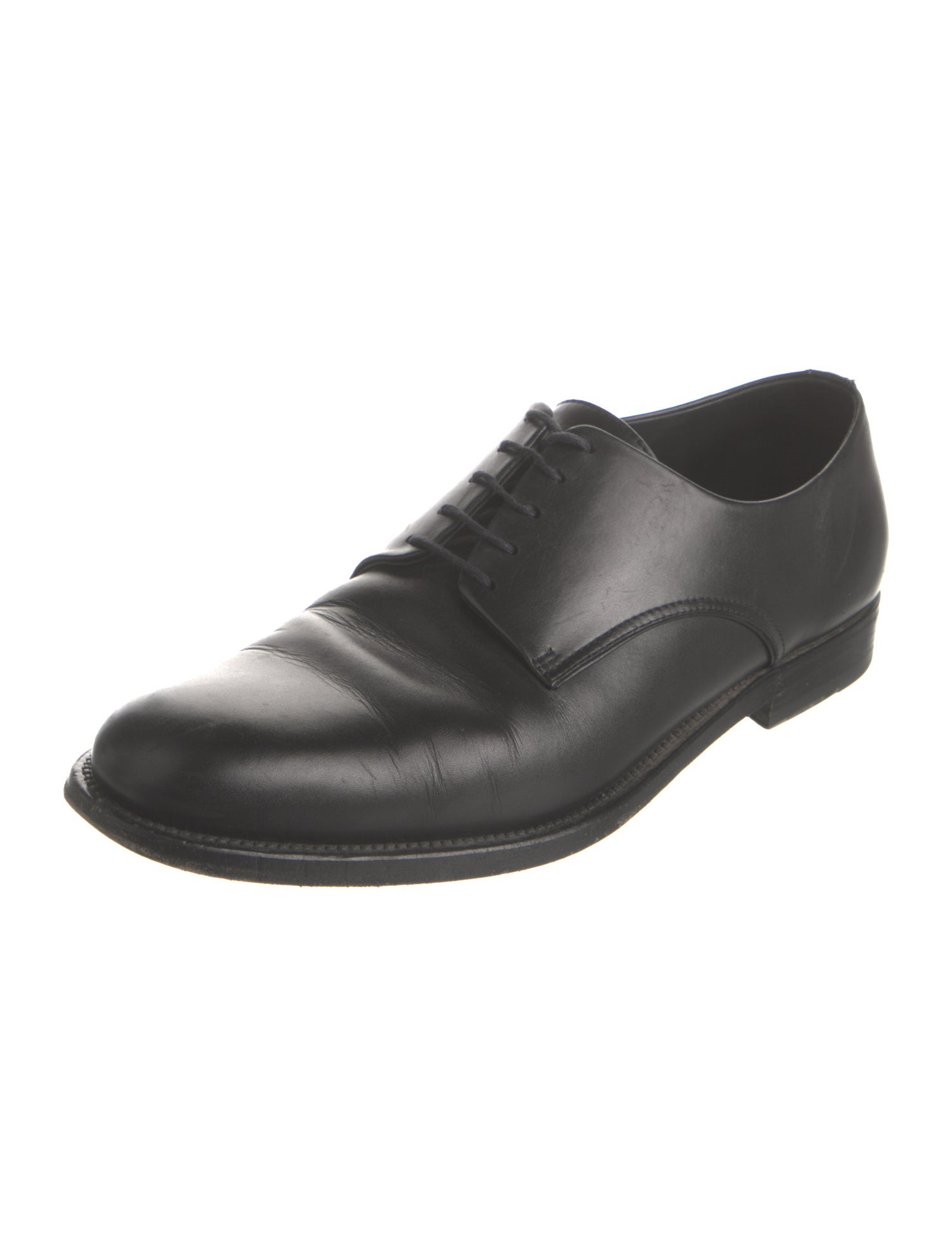 Bottega Veneta Intrecciato Weave Leather Derby Shoes