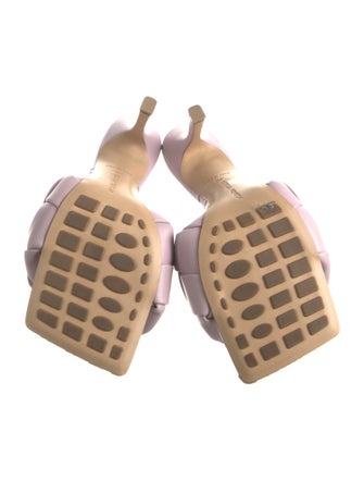 Bottega Veneta Intrecciato Weave Leather Slides