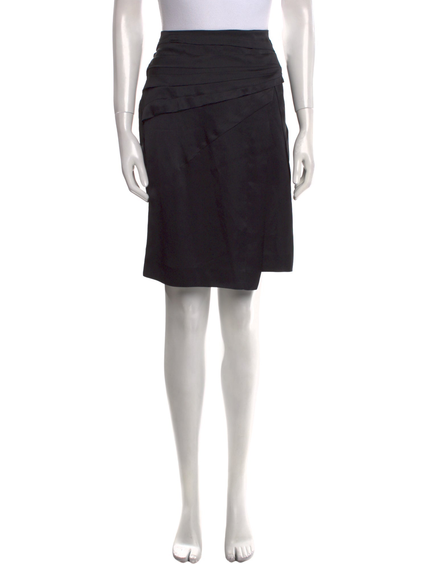 Bottega Veneta Silk Knee-Length Skirt