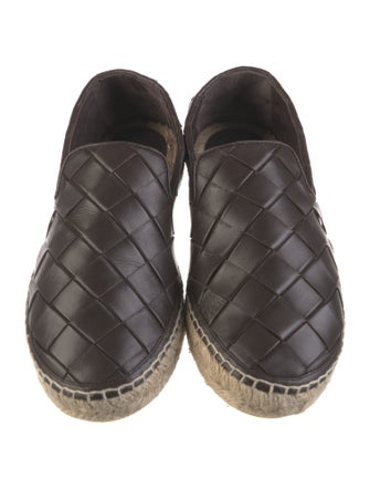 Bottega Veneta Leather Espadrilles