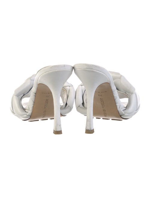 Bottega Veneta Intrecciato Weave Leather Slides