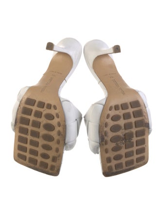 Bottega Veneta Intrecciato Weave Leather Slides