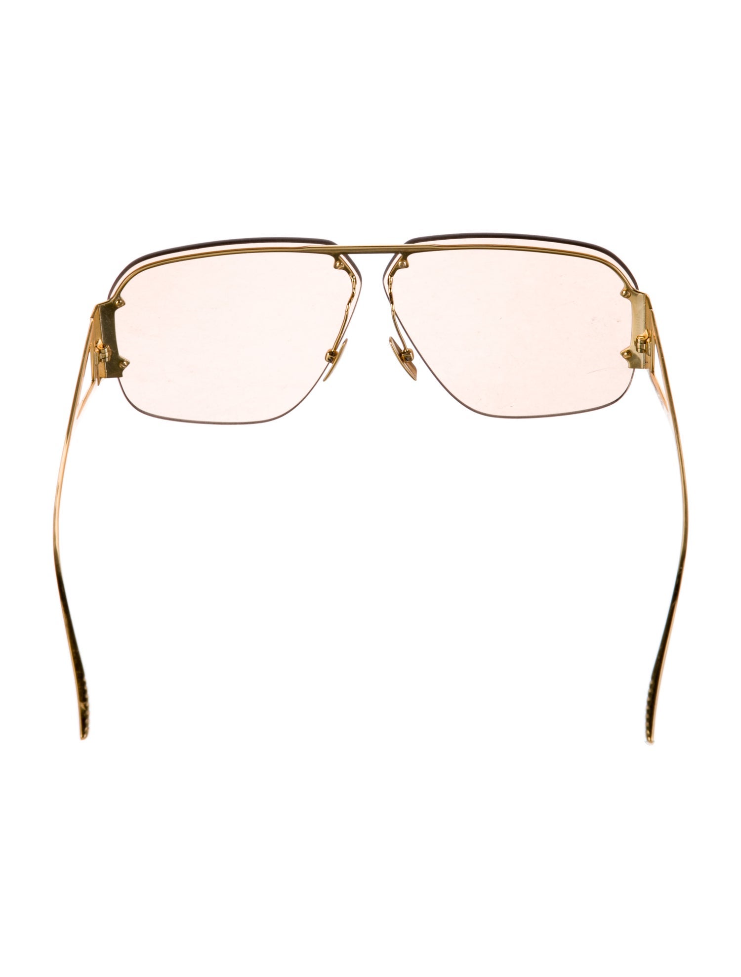 Bottega Veneta Pilot Frame Aviator Sunglasses