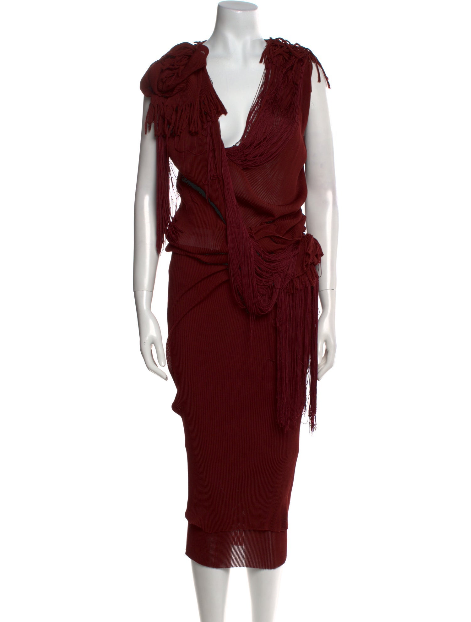 Bottega Veneta Cowl Neck Long Dress