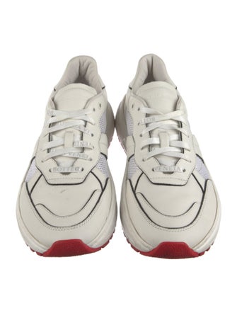 Bottega Veneta Leather Printed Sneakers