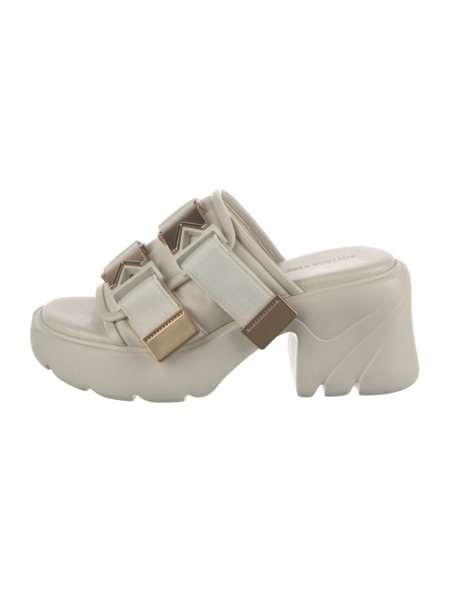 Bottega Veneta Nylon Slides