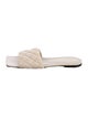 Bottega Veneta Padded Quilted Pattern Slides